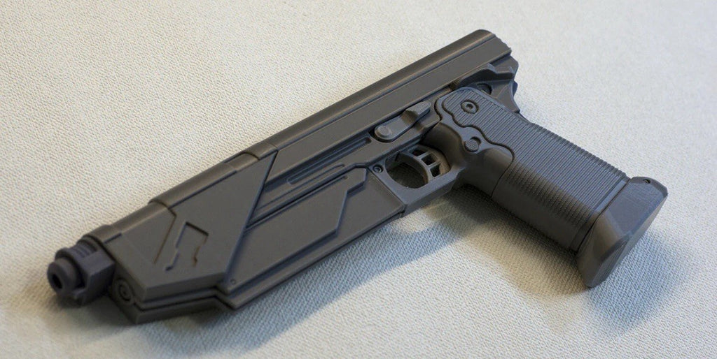 Star Wars Bo Katans Westar 35 Blaster Pistol Life Size | 3D Cosplay Prop DIY3