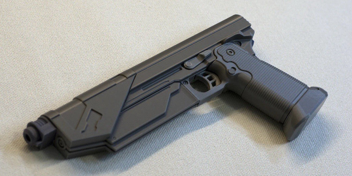 Star Wars Bo Katans Westar 35 Blaster Pistol Life Size | 3D Cosplay Prop DIY3