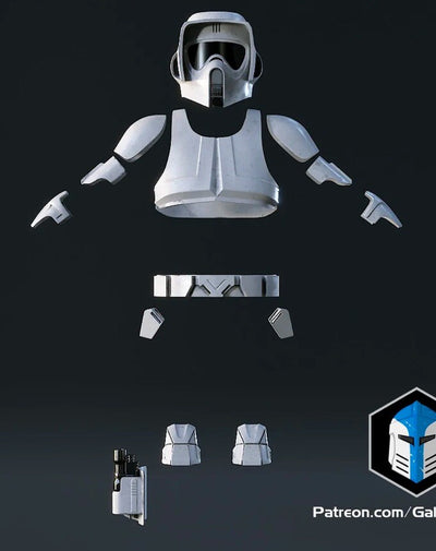 EC17 Scout Trooper Blaster – Star Wars Cosplay DIY Kit – Ansicht 8