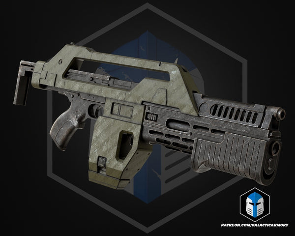 Alien M41A Pulse Blaster 21cm - inspiriert von Alien - DIY Kit