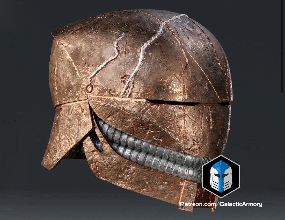 Acolyte Stranger Helm in einem Stück Star Wars Cosplay DIY Maßstab 1:110