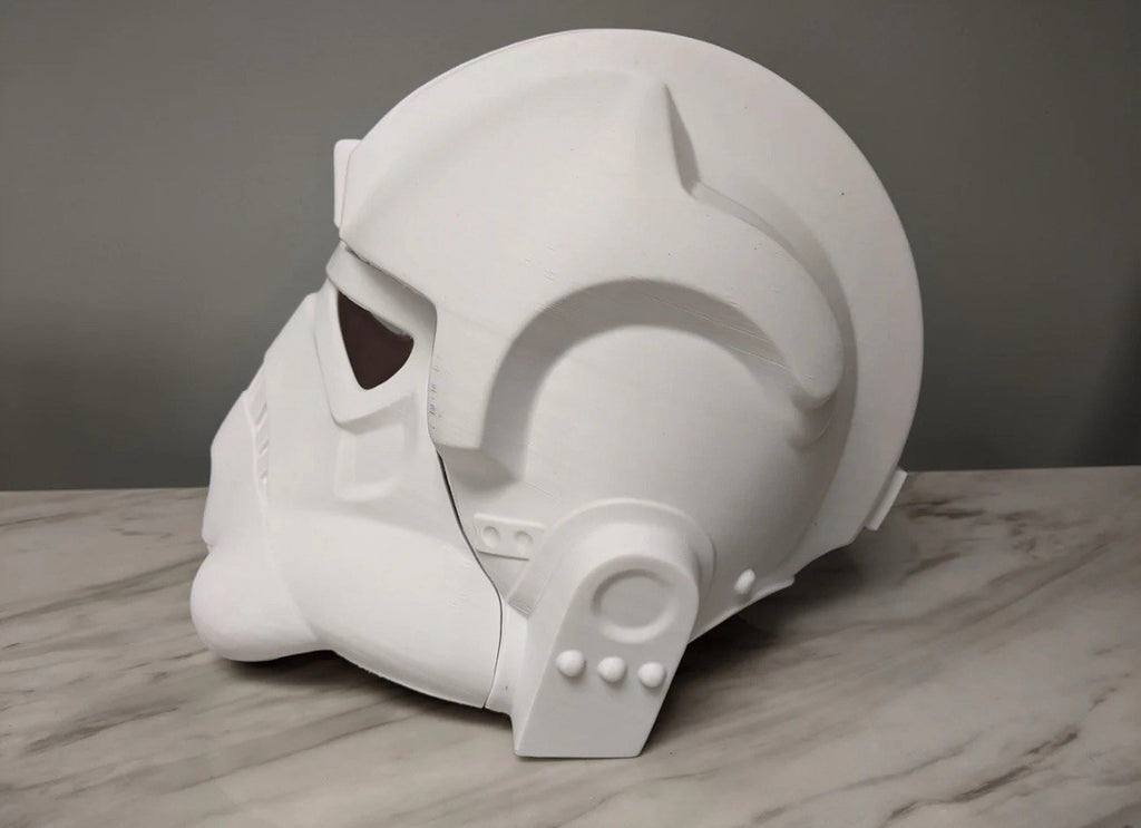 Tie Fighter Pilot Helmet Star Wars Life Size | 3D Cosplay Prop DIY5