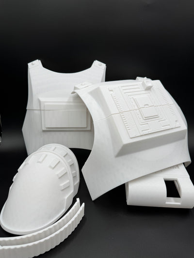 ATAT Pilot Fahrer Rüstung – Star Wars Cosplay DIY Kit – Ansicht 5