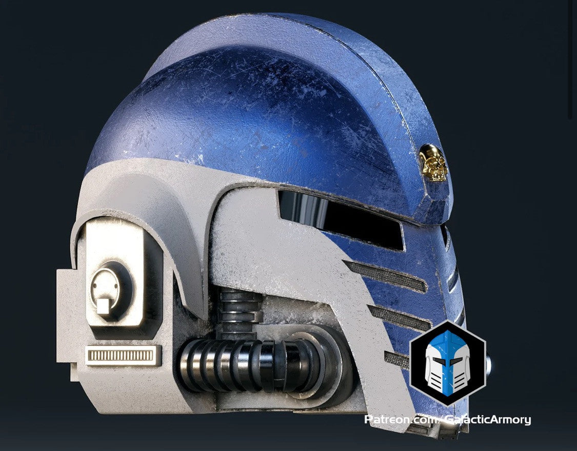 Warhammer 40K Galactic Armorer Helmet Cosplay DIY Maßstab 1:17