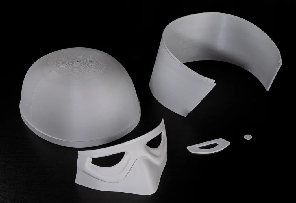 ESB Snowtrooper Helm Star Wars ohne Gesichtsabdeckung Cosplay DIY Maßstab 1:12