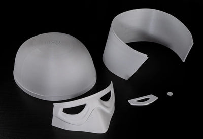 Snowtrooper Helm – Star Wars Cosplay DIY Kit – Ansicht 3