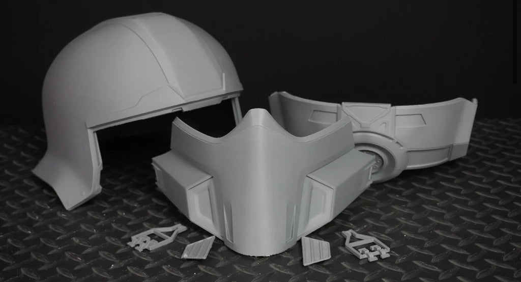 Helldivers 2 Helm B-01 Tactical Cosplay DIY Maßstab 1:11