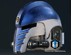 Warhammer 40K Galactic Armorer Helmet Cosplay DIY Maßstab 1:13