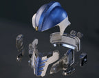 Warhammer 40K Galactic Armorer Helmet Cosplay DIY Maßstab 1:11