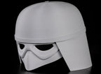 ESB Snowtrooper Helm Star Wars ohne Gesichtsabdeckung Cosplay DIY Maßstab 1:10
