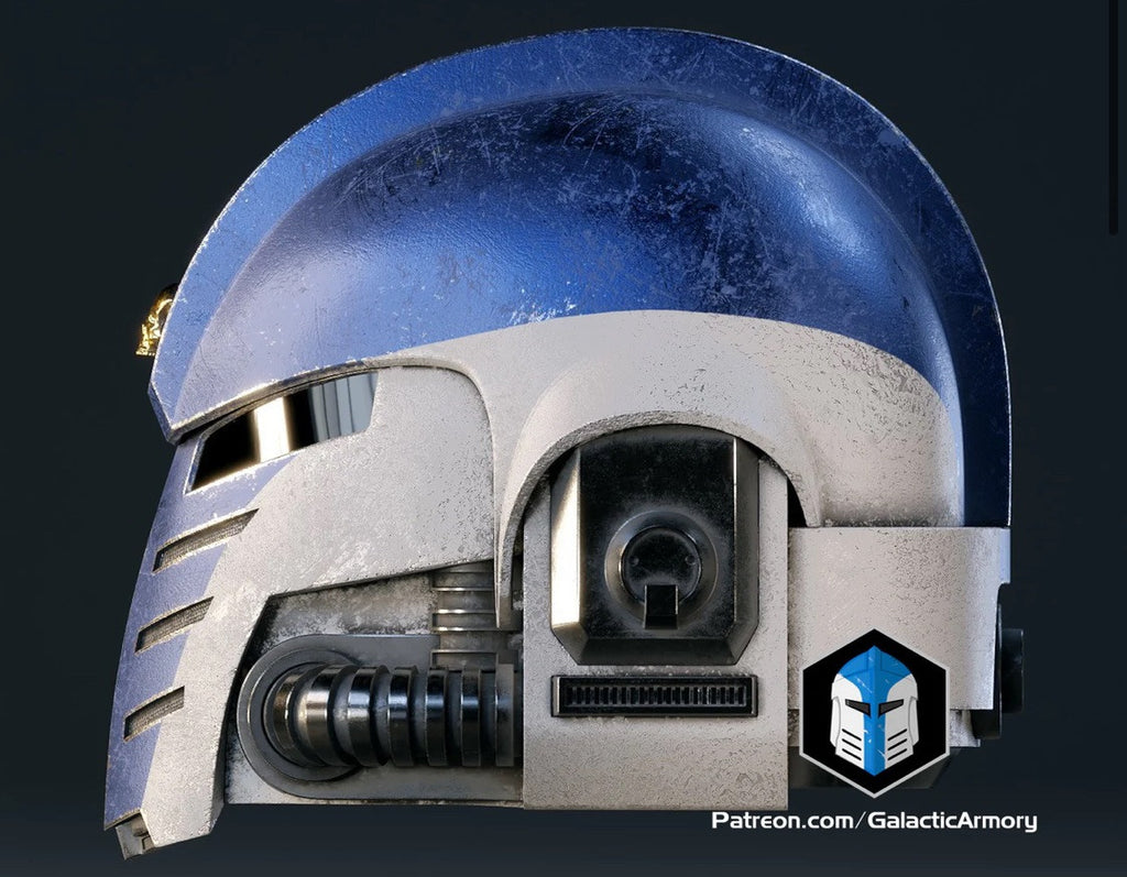 Warhammer 40K Galactic Armorer Helmet Cosplay DIY Maßstab 1:14