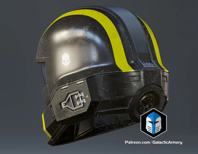 B01 Tactical Helm – Helldivers 2 Cosplay DIY Kit – Ansicht 9