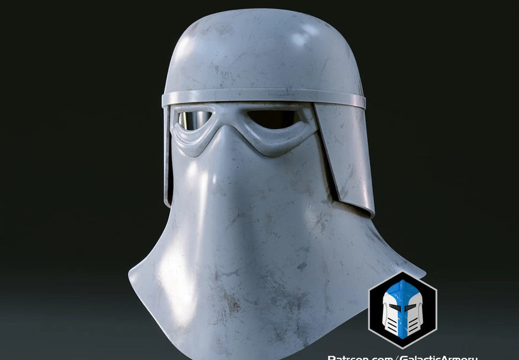 ESB Snowtrooper Helm Star Wars mit Gesichtsabdeckung Cosplay DIY Maßstab 1:10