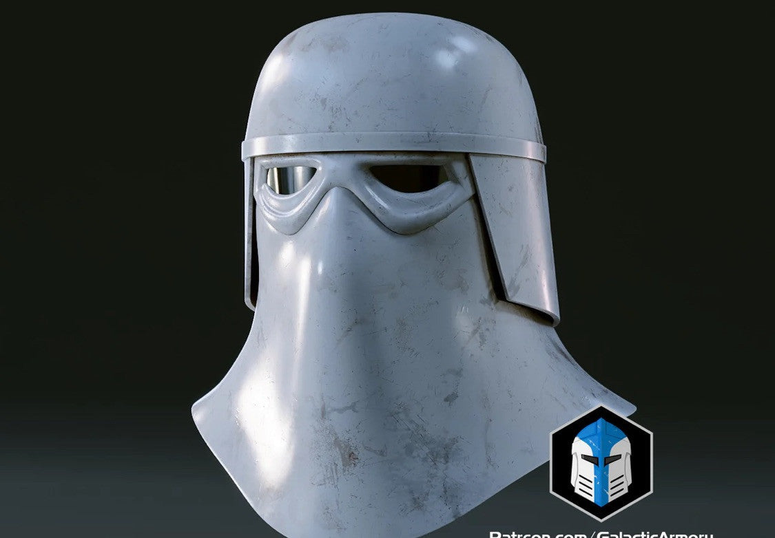 ESB Snowtrooper Helm Star Wars mit Gesichtsabdeckung Cosplay DIY Maßstab 1:10
