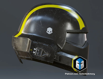 B01 Tactical Helm – Helldivers 2 Cosplay DIY Kit – Ansicht 10