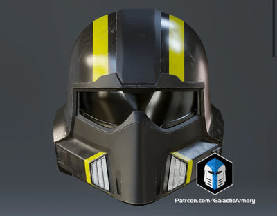 B01 Tactical Helm – Helldivers 2 Cosplay DIY Kit – Ansicht 6